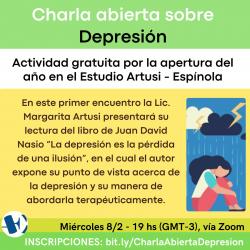 Charla abierta sobre Depresión