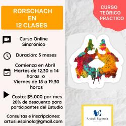Rorschach en 12 clases