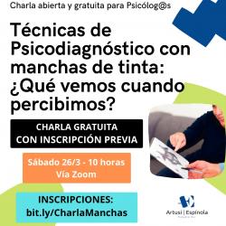 Técnicas de psicodiagnóstico con manchas de tinta, ¿qué vemos cuando percibimos?