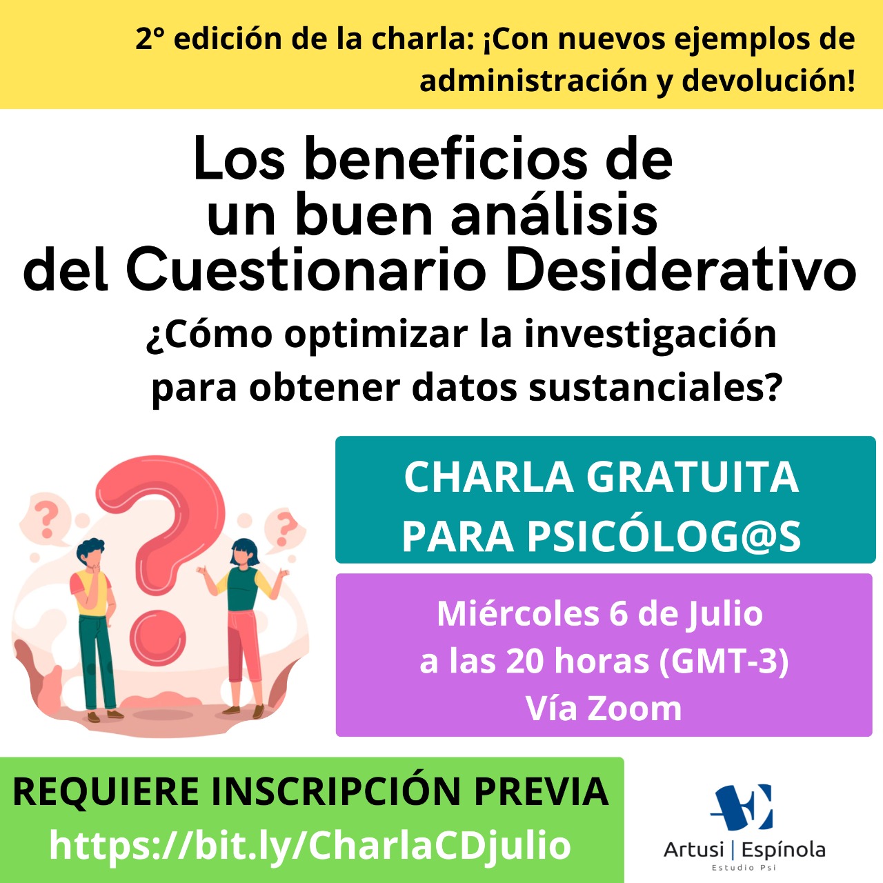Los beneficios de un buen análisis del Cuestionario Desiderativo - 2° Edición
