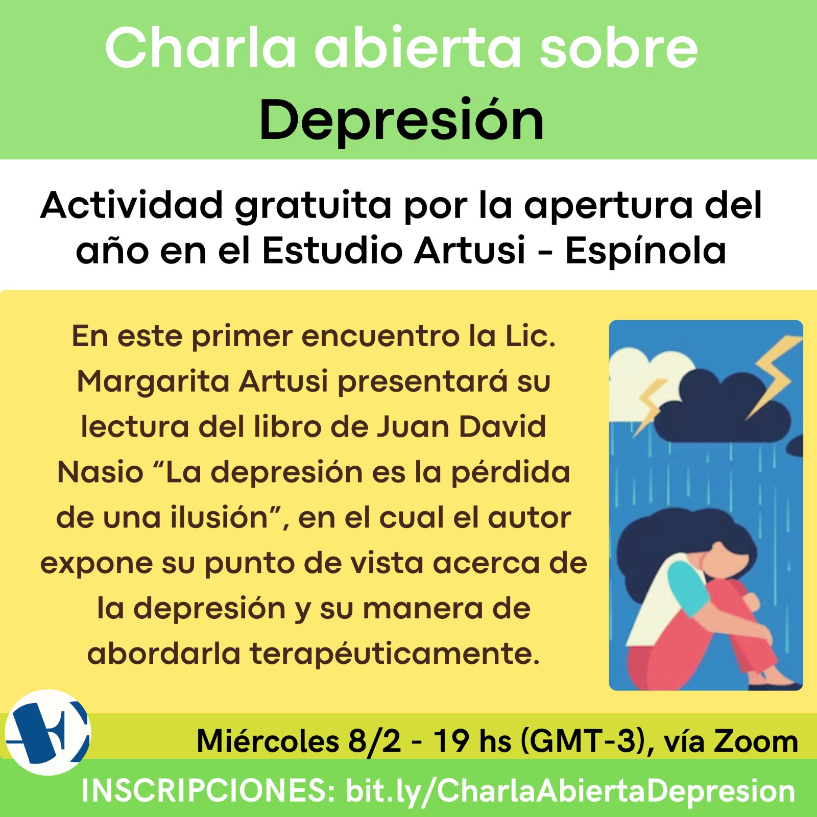 Charla abierta sobre Depresión